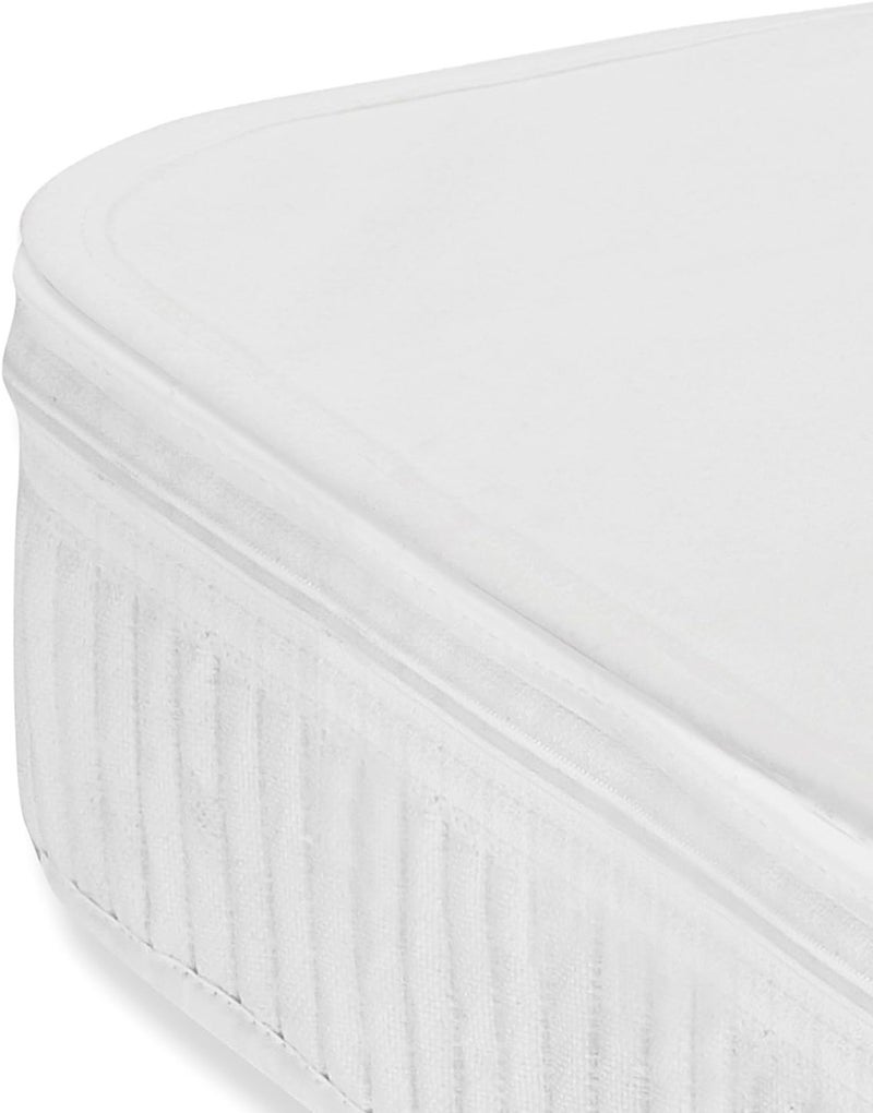 Snuz Snüz Cotbed Waterproof Mattress Protector | 100% Waterproof | Super soft and Absorbent | Infant/Baby/Toddler | Size: 70x140cm - Image 2