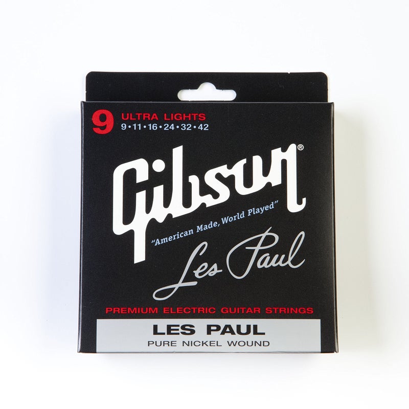 Gibson Les Paul Premium Electric Guitar Strings Ultra Light Gauge 942 - Image 2