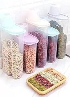 Generic ''Healthy Plastic Storage Box with Lid Cereal and Pasta Dish (1.9L)', 