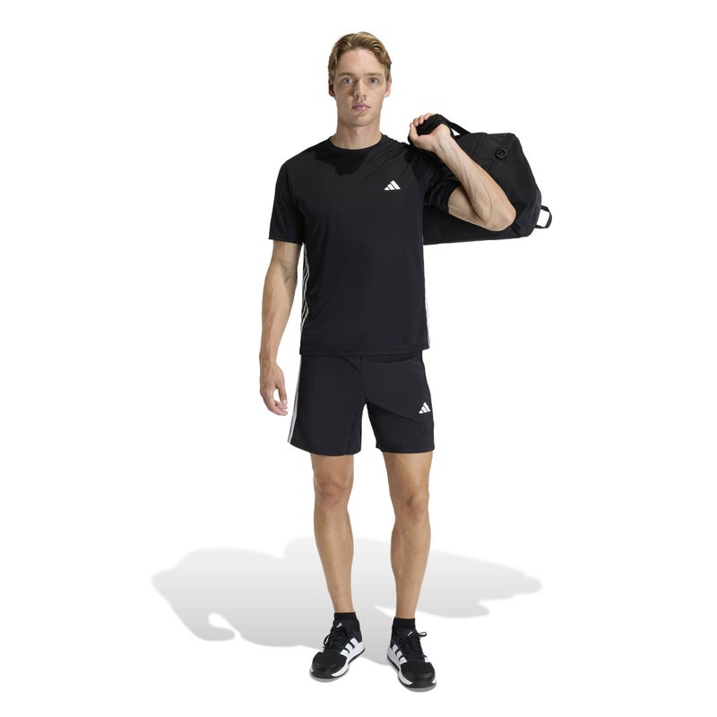 adidas Workout Essentials 3-Stripes Woven Shorts - Image 1