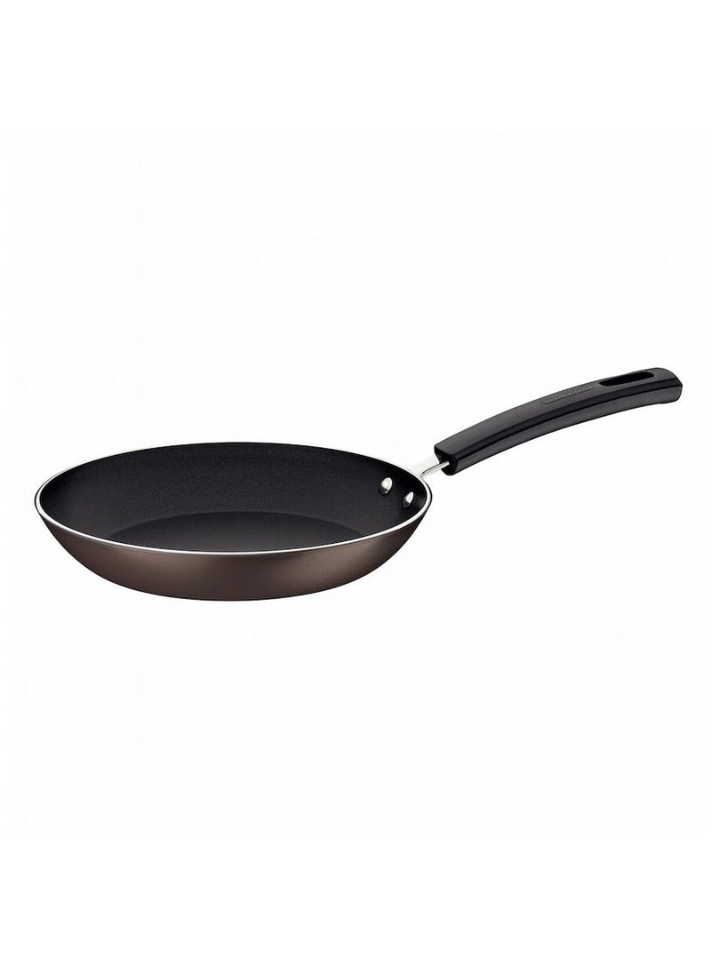 TRAMONTINA - Since 1911,Made in Brazil- Sicilia 24cm 1.2L Hazelnut Aluminum Frying Pan with Interior and Exterior Starflon Excellent PFOA Free Nonstick Coating - Image 1