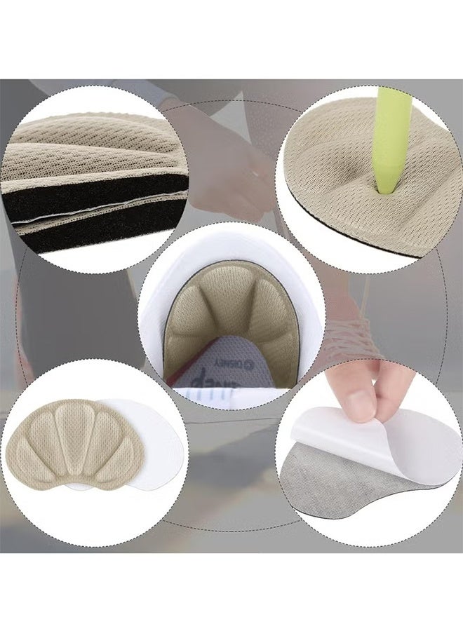 Jamal Heel Grips Liner, Cushions Heel Pads Insert Prevent Too Big, Slipping, Blisters, Filler For Loose Shoe Fit - Image 5