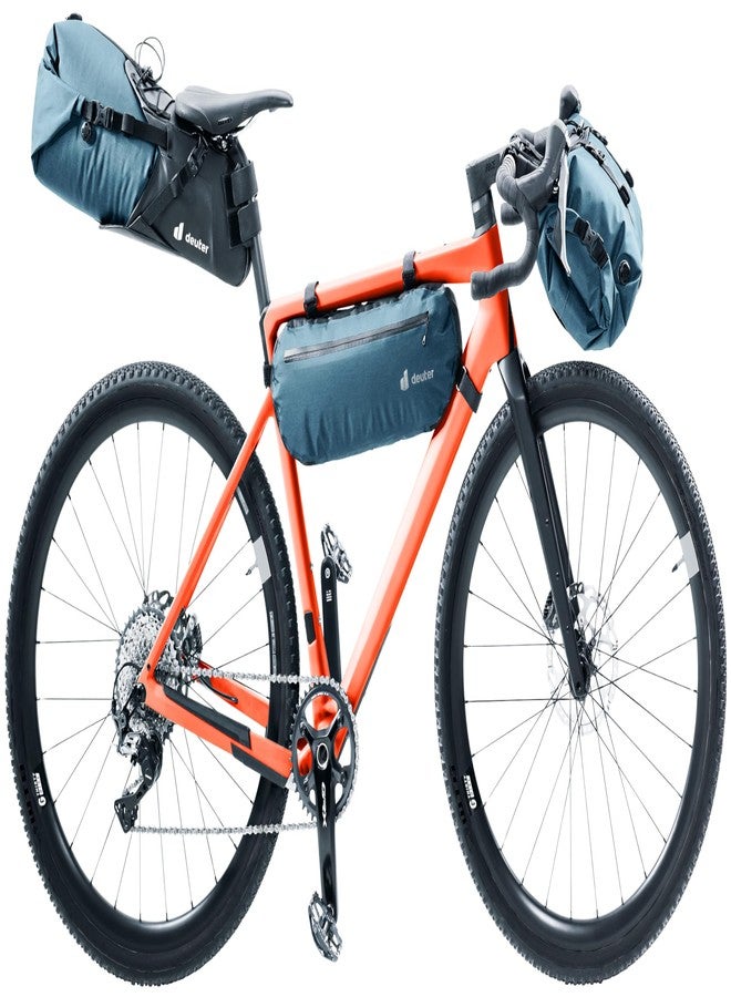 Deuter Cabezon FB 6 Bike Bag, 6 Liter Waterproof Frame Bag Mounted Bicycle Storage Pack for Commuting, Road & Gravel Cycling & Mountain Biking - Atlantic-Black - Image 5