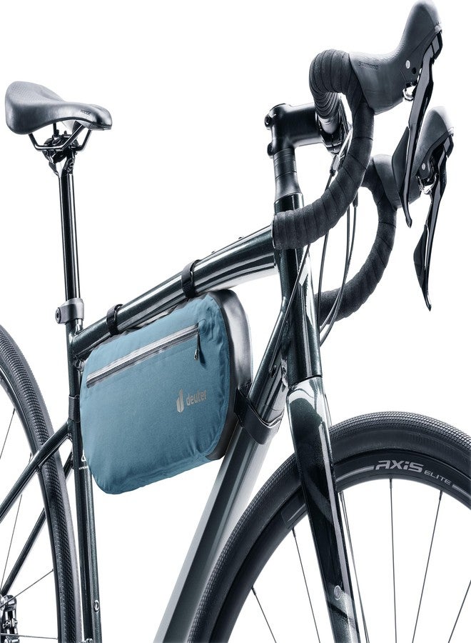 Deuter Cabezon FB 6 Bike Bag, 6 Liter Waterproof Frame Bag Mounted Bicycle Storage Pack for Commuting, Road & Gravel Cycling & Mountain Biking - Atlantic-Black - Image 4