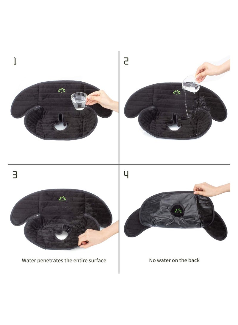2PCS Car Seat Protector - Car Seat Saver Stroller Potty Pad Baby Car Seat Cover Car Seat Waterproof Liner for Potty Training Prevent Dipper Leaking - Image 4