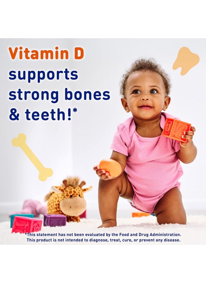 Enfamil - Dvisol Vitamin D Liquid Supplement Drops For Infants Supporting Strong Teeth  Bones In Newborn Babies Easytouse Gluten Free 50 Ml Dropper Bottle Pack Of 3 - Image 1
