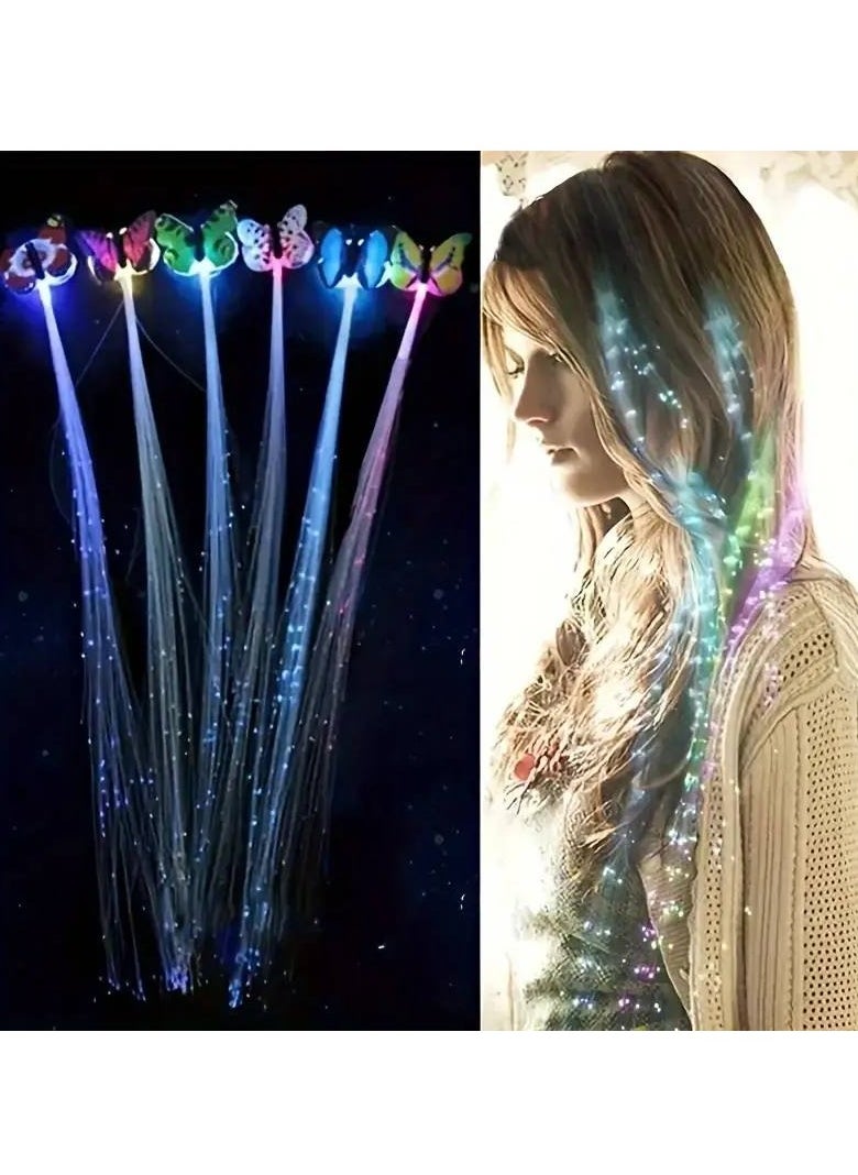 Generic - Luminous hair strands for celebrations, birthdays, and special occasions. Random shapes - Image 1