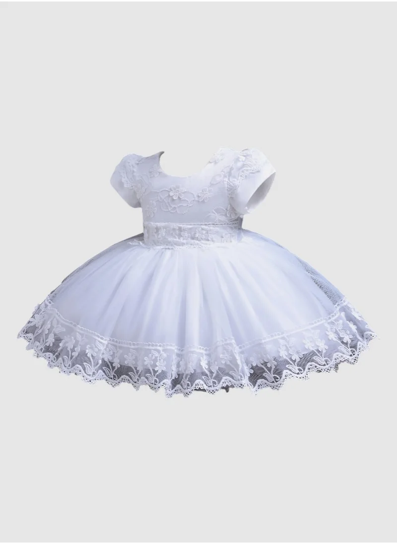Bambimici Bambimici - Angelique Lace Baby Dress - White
