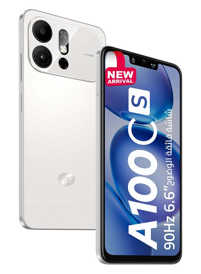 إيتيل A100Cs كود وايت 3+5 جيجابايت رام 128 جيجابايت 4G - نسخة الشرق الأوسط - Image 1
