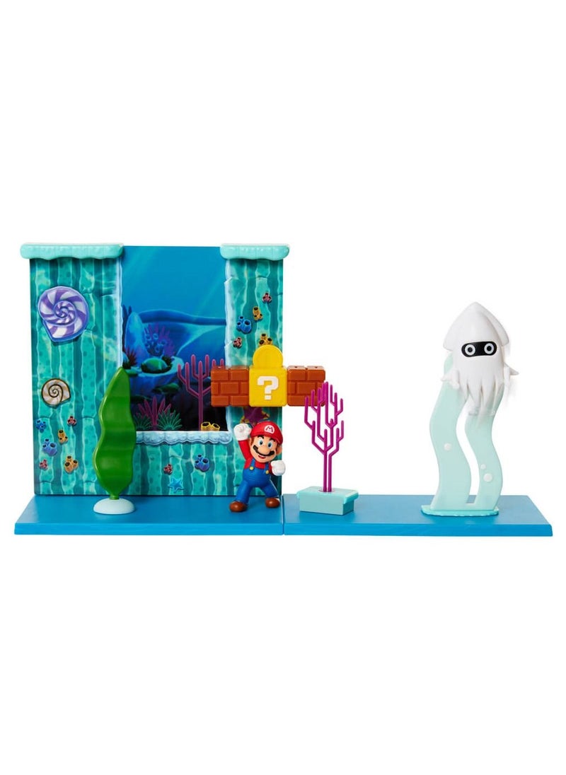 Jakks Nintendo Super Mario Underwater Playset  - Image 2