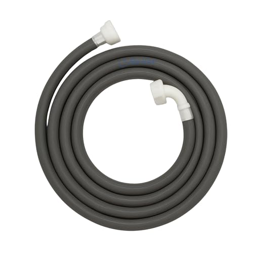 Kinik 1.5 Meter Inlet Hose Pipe for Front Loading Washing Machines | Durable PVC Water Inflow Pipe with Secure Connector - Image 1