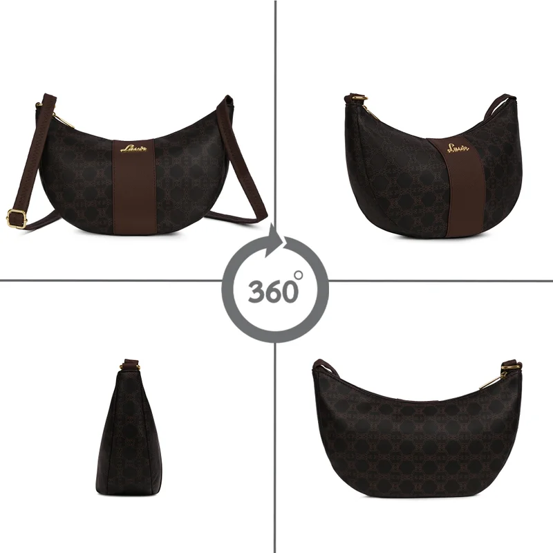Lavie  Women's Mono Bonnie Hobo Singbag (Brown) for Women | Best Price UAE