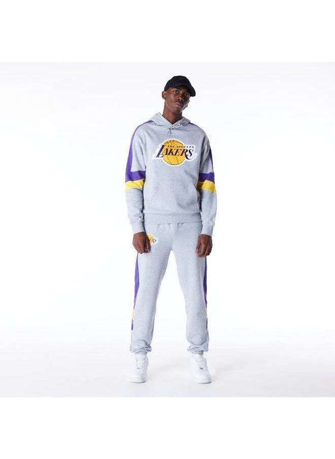 NEW ERA Los Angeles Lakers Colour Block Oversized Hoodie