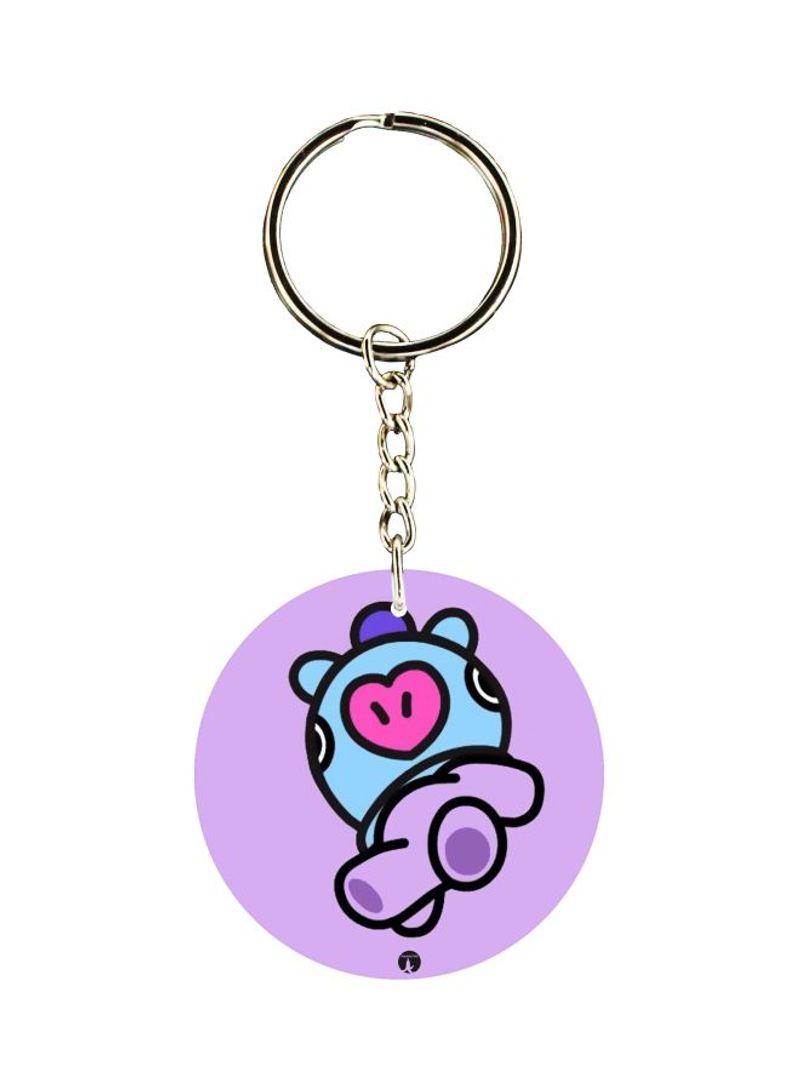 RKN Cartoon Themed Dual Sided Keychain