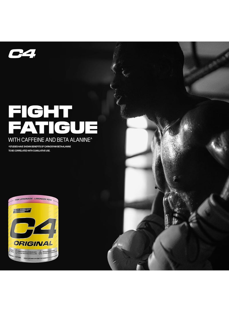 سيلوكور مسحوق طاقة قبل التمرين الأصلي مكمل للرجال والنساء مع الكرياتين والكافيين ومعزز أكسيد النيتريك والستراتين والبيتا ألانين بنكهة الليمون الوردي - 50 حصة - قد يختلف التعبئة والتغليف - Image 3