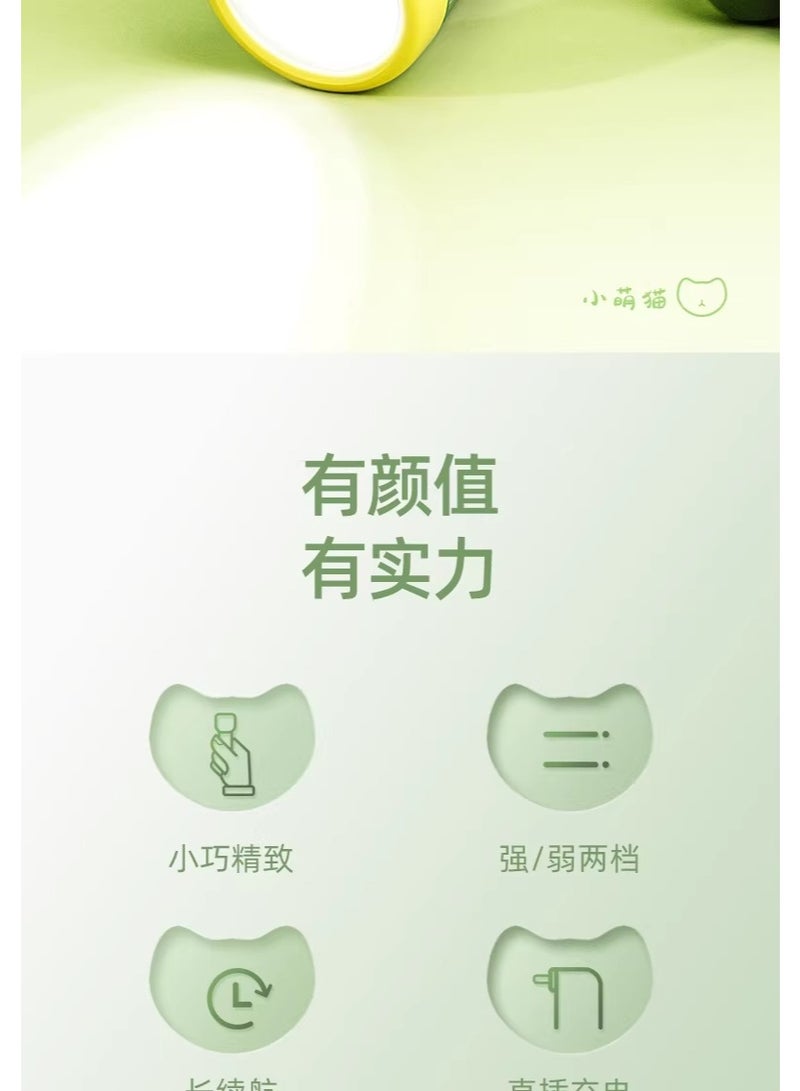 كشاف LED قابل لإعادة الشحن LY-8821 - أخضر - Image 4