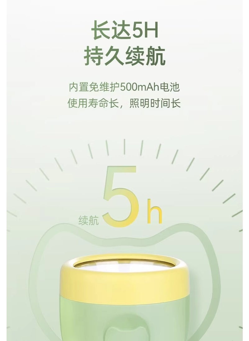 كشاف LED قابل لإعادة الشحن LY-8821 - أخضر - Image 5