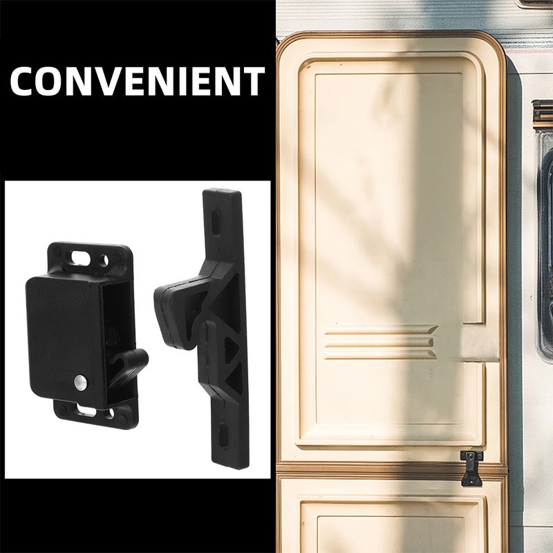 4 pcs RV Cabinet Latch Drawer Grabber Latch Catch Safety Proof Latches for Camper - Image 4