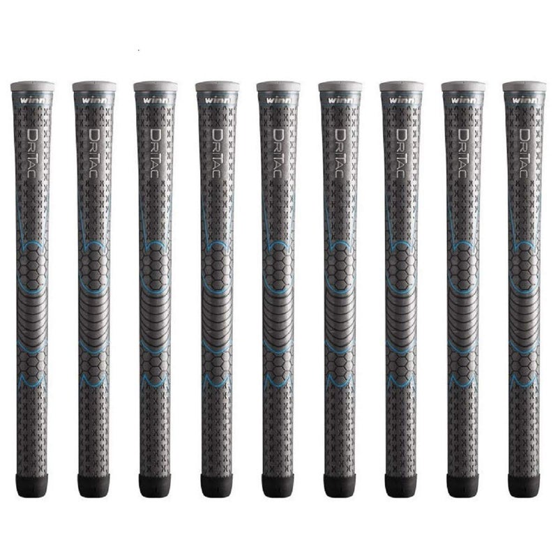 Winn Dri-Tac Ladies Gray - 9 Piece Golf Grip Bundle - Image 4