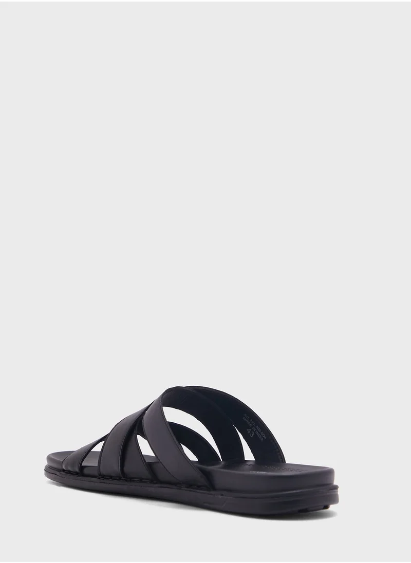 Robert Wood Comfort Footbed Strappy Sandals