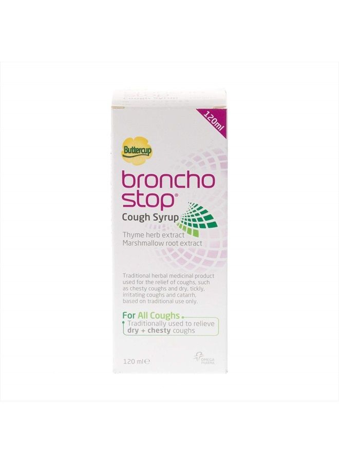 Bronchostop 120ml Buttercup Syrup - Image 2