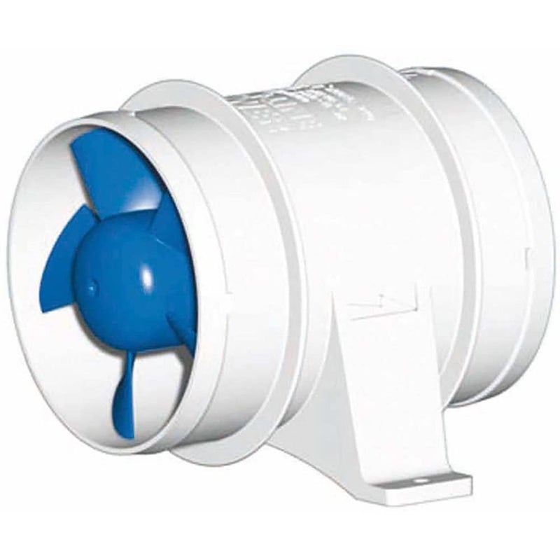 Rule In Line Marine Bilge Blower, Slip On Connections, Efficient and Quiet High Volume Air Flow,3 inch - Image 4