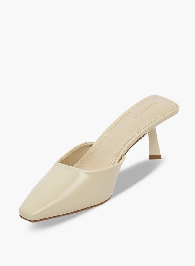 Flora Bella By Shoexpress Women Flared Heel Shoes - Image 4
