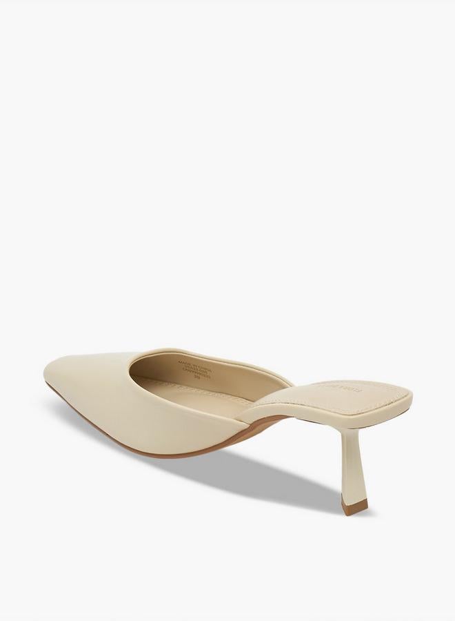 Flora Bella By Shoexpress Women Flared Heel Shoes - Image 5