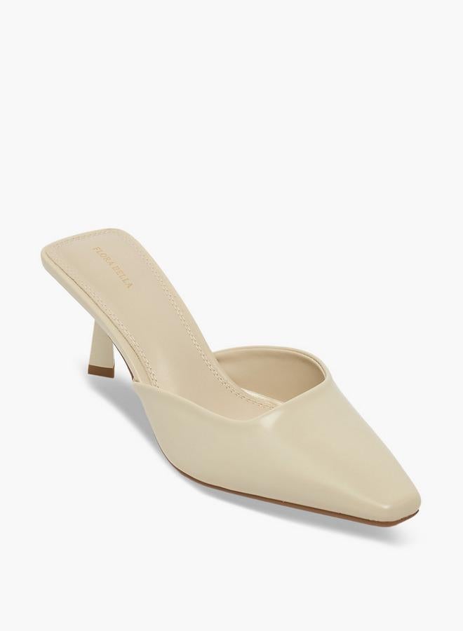 Flora Bella By Shoexpress Women Flared Heel Shoes - Image 2
