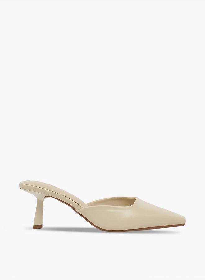 Flora Bella By Shoexpress Women Flared Heel Shoes - Image 3