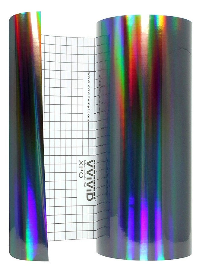 في فيفيد فينيل لاصق هولوغرافي أسود كروم VViViD DECO65 (30 قدم × 12) - Image 4