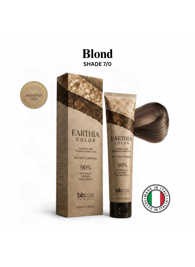bbcos Earthia Hair Color 100ml 7.0 - Image 1