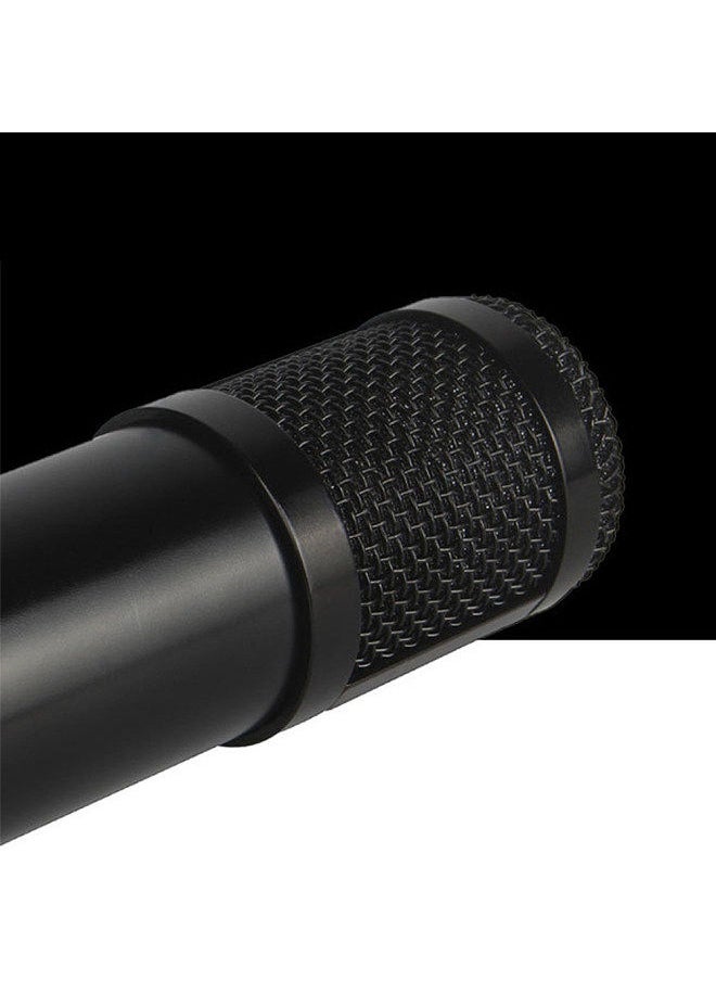 Multifunctional Live SK500 Sound Card and BM800 Suspension Microphone Kit Broadcasting Recording Condenser Microphone Set Intelligent Voice Changer Device Audio Mixer for Computers and Mobilephone