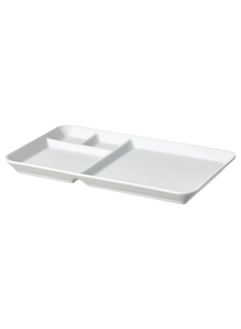 Plate with compartments For The Table 31x19 cm