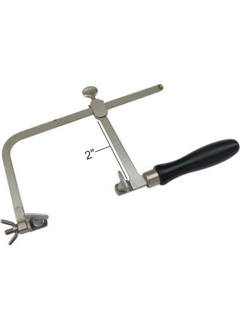 LUXURO LUXURO Saw Frame Adjustable With Tension Screw 2 60mm With saw blades  - Image 2