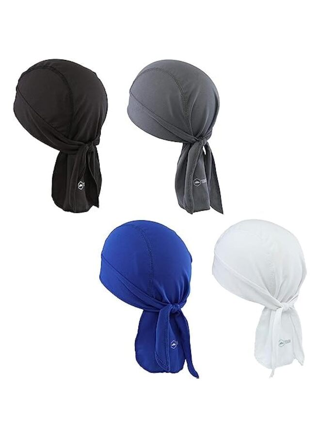 SHOP Cooling Helmet Liner - Do Rag Skull Cap for Men - Head Scarf, Bandana, Head Wrap, Beanie for Motorcycle, Cycling, Sports - Image 1