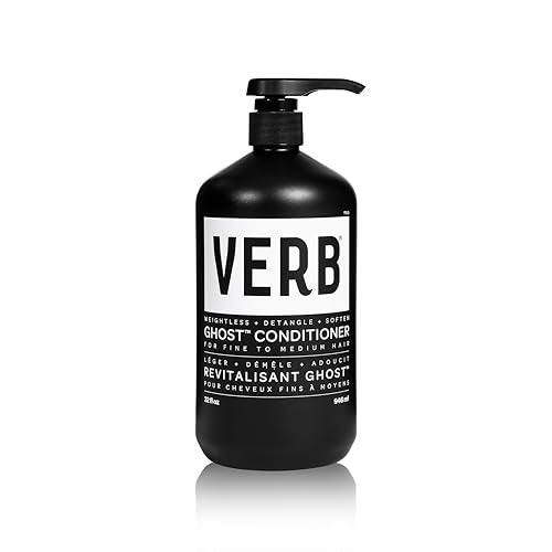 VERB Ghost Conditioner, 32 fl oz- Infused with Moringa Oil -Moisturizes Fine and Weighed Down Hair - Vegan, No Parabens or Harmful Sulfates - Image 1