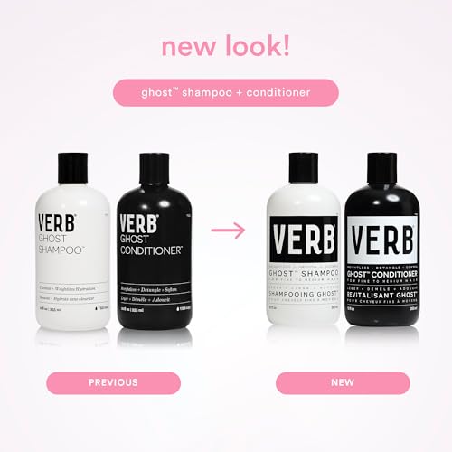VERB Ghost Conditioner, 32 fl oz- Infused with Moringa Oil -Moisturizes Fine and Weighed Down Hair - Vegan, No Parabens or Harmful Sulfates - Image 3