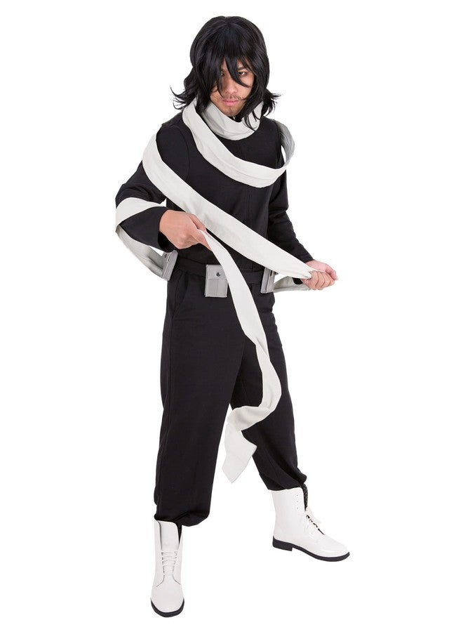 miccostumes Men's Anime Hero Cosplay Costume with Scarf Belt (L) - Image 1