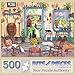 Bits and Pieces Jigsaw Puzzle for Adults The Potting Shed by Mary Ann Vessey Colorful Countryside Gardening Scene with Large Random DieCut Pieces 500 Piece Puzzle - Image 4