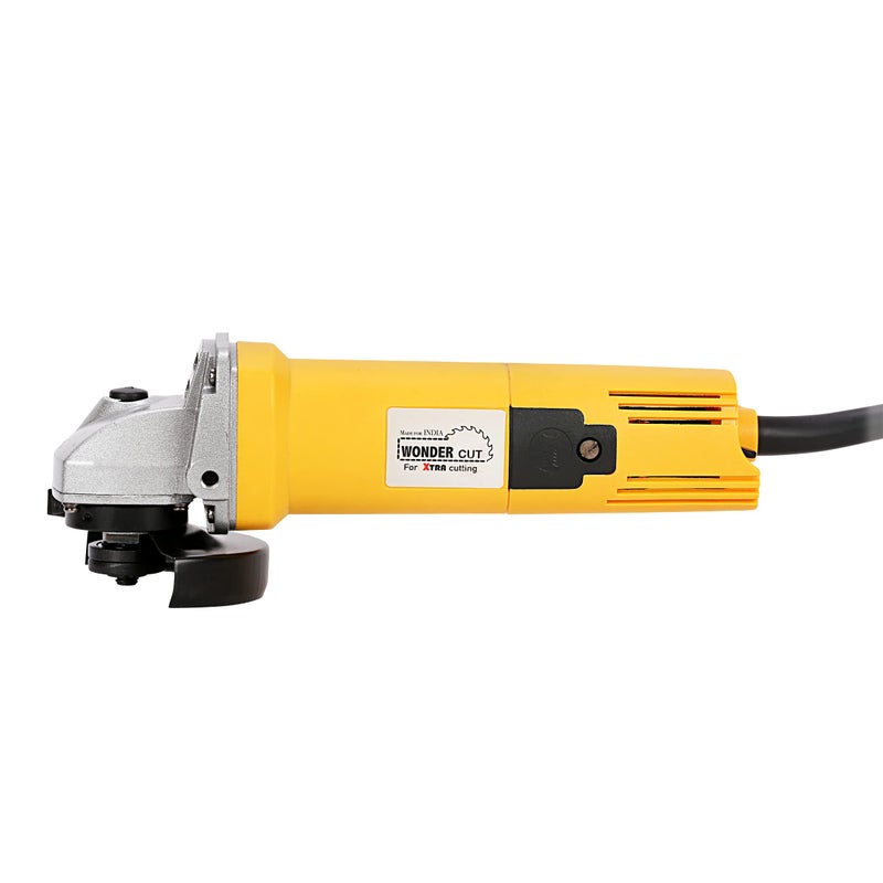 WONDERCUT Wonder Cut WCDW-801 4-Inch/100MM 850-Watt Angle Grinder Yellow Corded-electric 1 pcs - Image 5