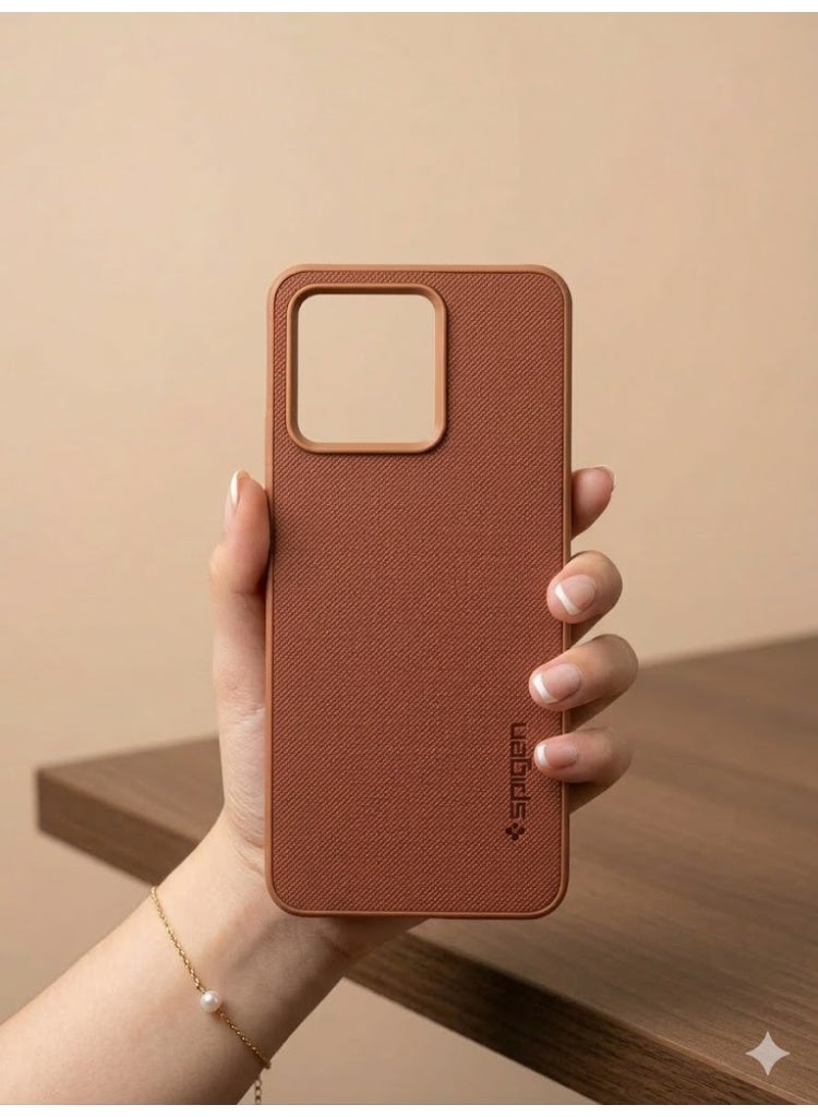 سبايجن جراب Spigen لهاتف Realme C61/C63، حماية متينة بلمسة من الأناقة - بني. - Image 4