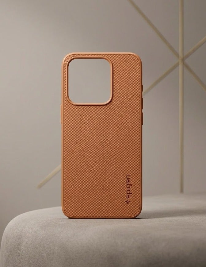 سبايجن جراب Spigen لهاتف Realme C61/C63، حماية متينة بلمسة من الأناقة - بني. - Image 1