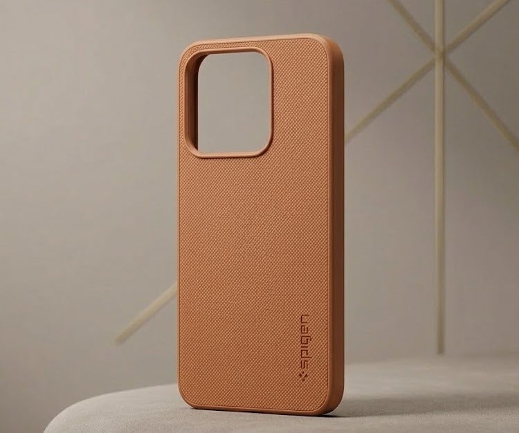 سبايجن جراب Spigen لهاتف Realme C61/C63، حماية متينة بلمسة من الأناقة - بني. - Image 3