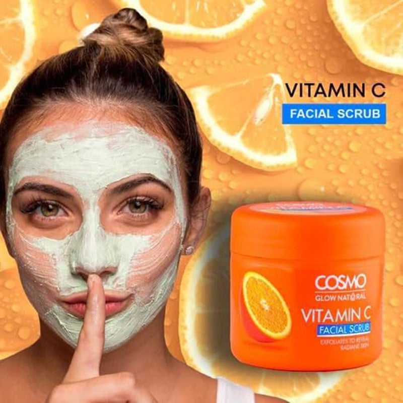 COSMO Vitamin  C Facial Scrub – 150ml - Image 2