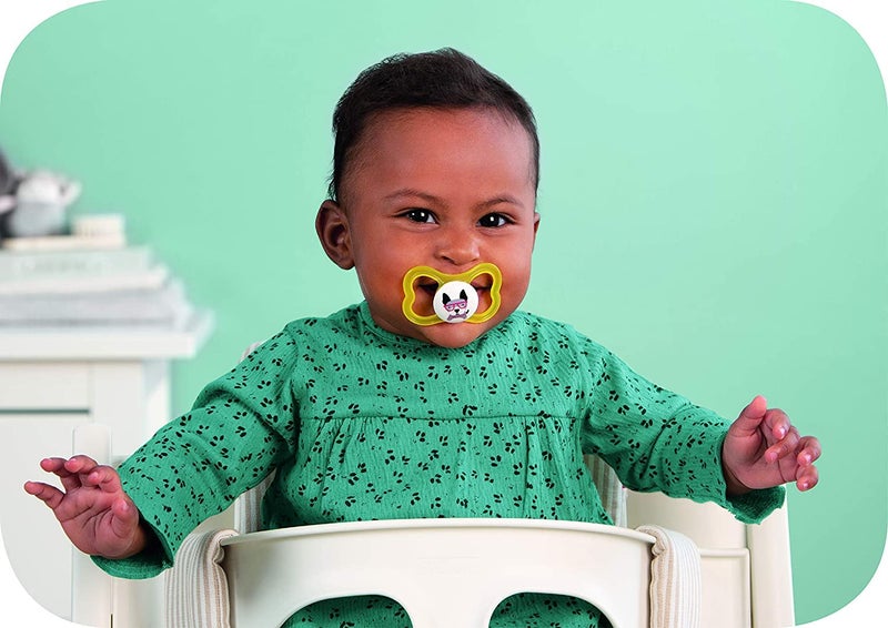 MAM Air Night & Day Baby Pacifier, for Sensitive Skin, Glows in The Dark, 3 Pack, 6-16 Months, Girls, 3 Count (Pack of 1) - Image 5