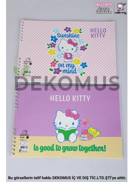 Hello Kitty Licensed "single" Drawing Book with Dekomus 17*24 cm 15 Pages  - Image 2