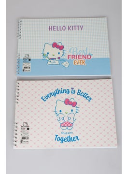 Hello Kitty Licensed "single" Drawing Book with Dekomus 17*24 cm 15 Pages  - Image 3