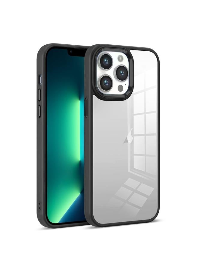 زبون جراب هاتف iPhone 13 Pro ملون شفاف مدرع - Image 1