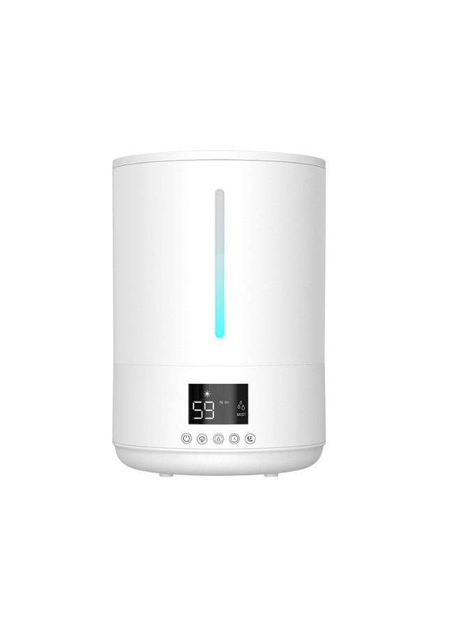 جوشبيرغ مرطب هواء، مرطبات ضباب 4 لتر لغرفة الأطفال والنباتات الداخلية، تحكم في الرطوبة قابل للتعديل، وضع تلقائي، وضع نوم هادئ، موزع للزيوت العطرية، هادئ مع ضباب قابل للتعديل، أبيض - Image 1